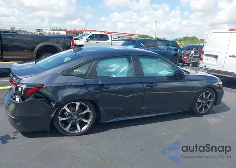 2025 Honda Civic Hybrid Sport/Sport Touring из США, поврежденный, VIN 2HGFE4F85SH330507